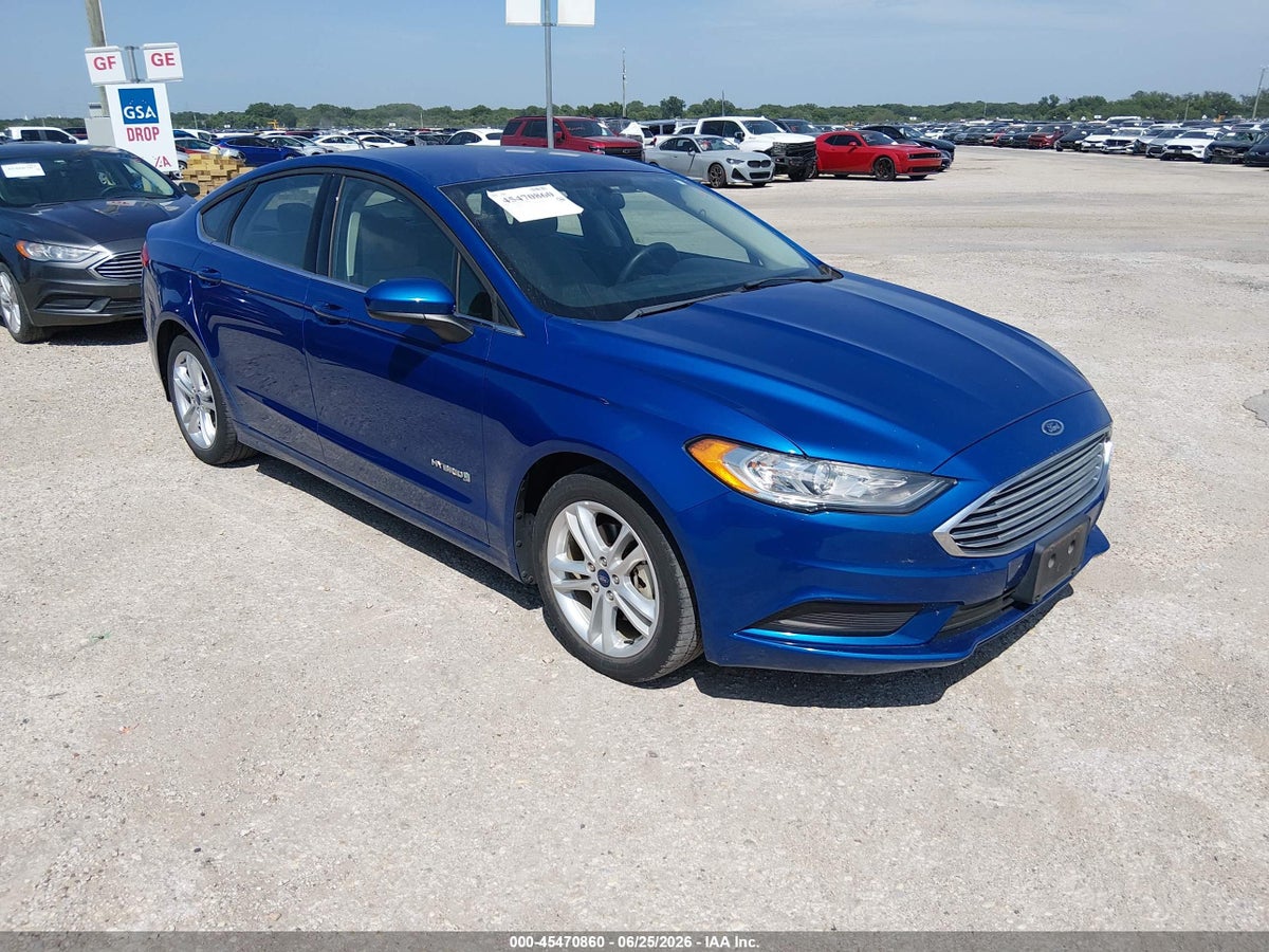 2018 FORD FUSION HYBRID S