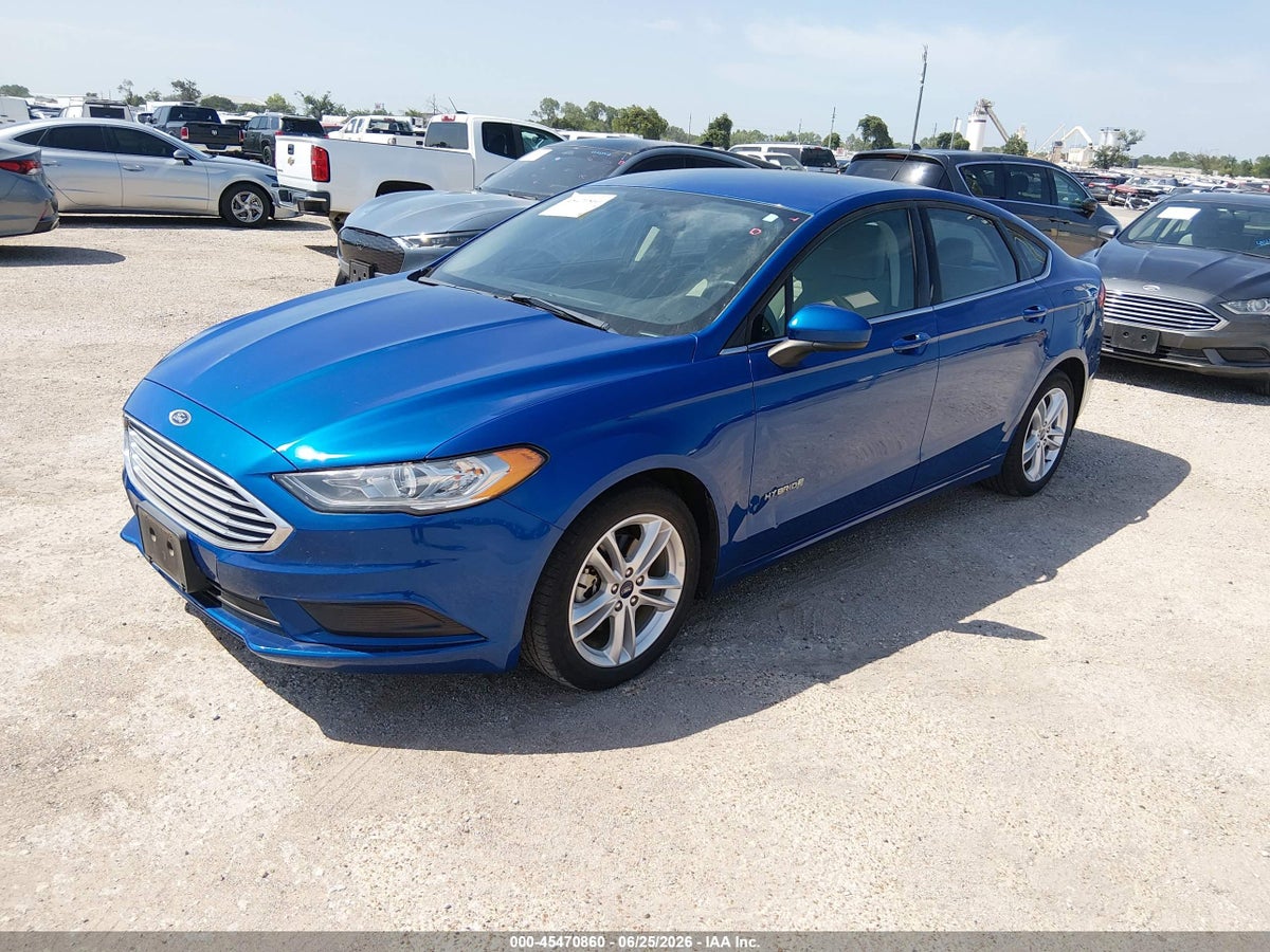 2018 FORD FUSION HYBRID S — снимка 2
