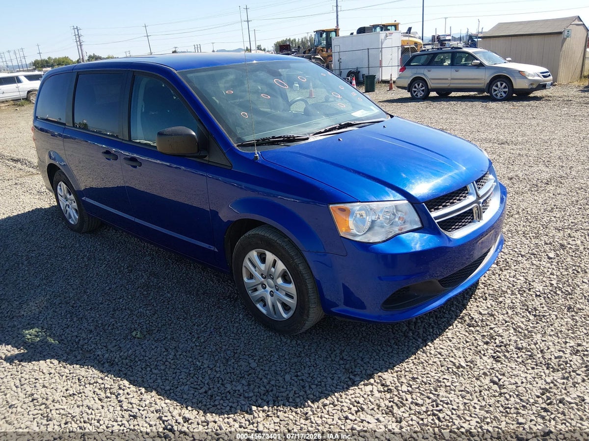 2019 DODGE GRAND CARAVAN SE