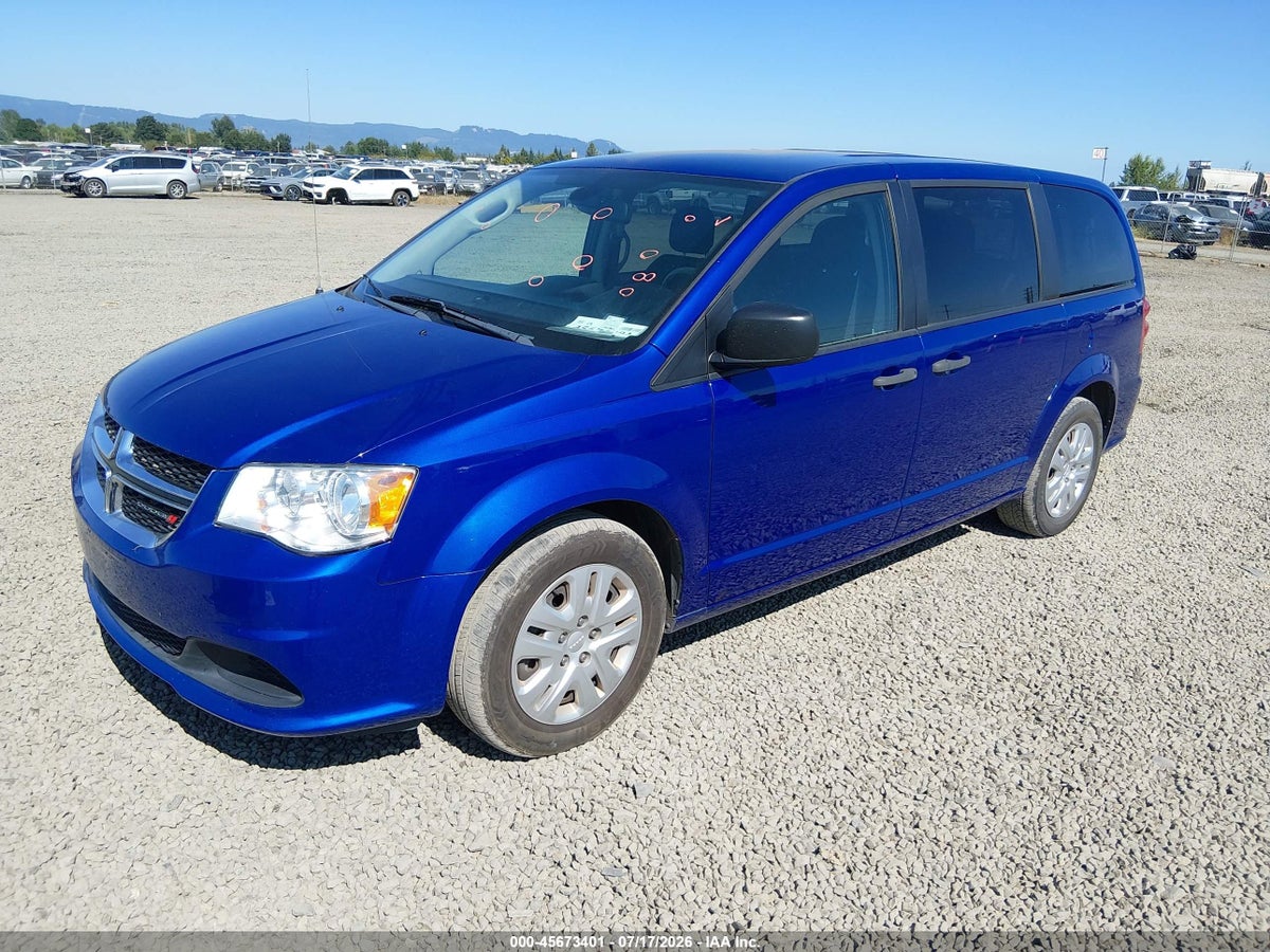 2019 DODGE GRAND CARAVAN SE — снимка 2