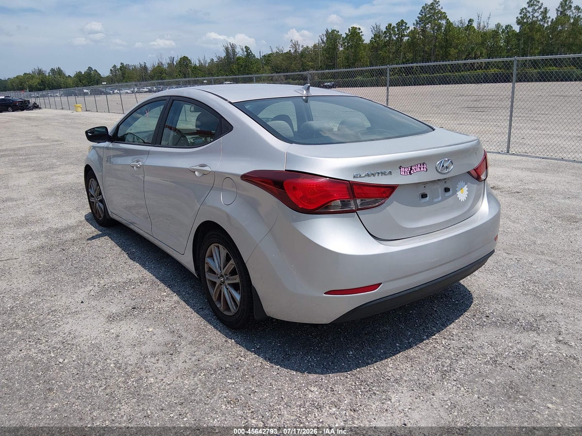2015 HYUNDAI ELANTRA SE — снимка 3
