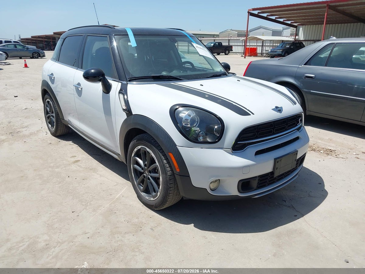 2016 MINI COUNTRYMAN COOPER S