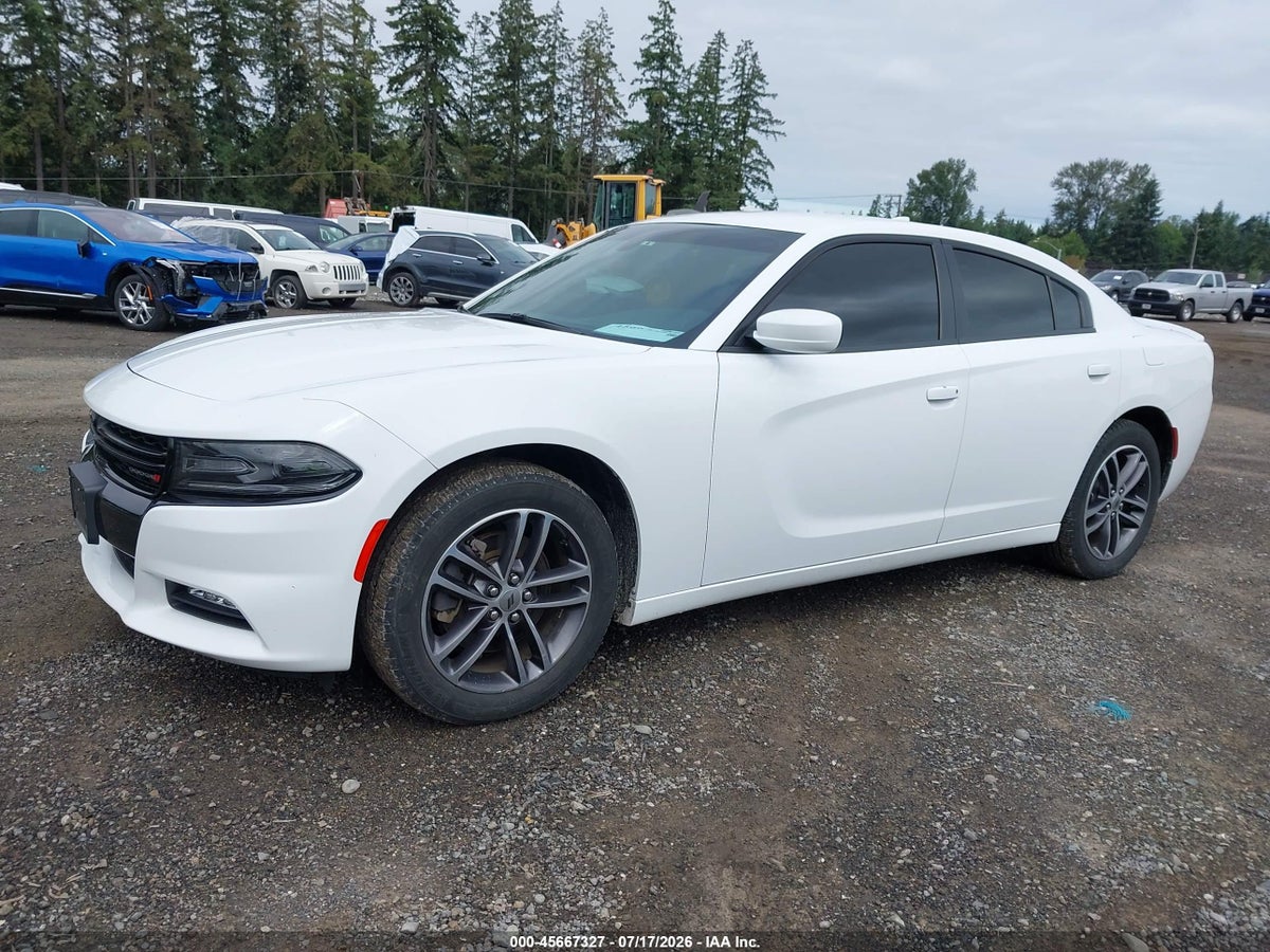 2019 DODGE CHARGER SXT AWD — снимка 2