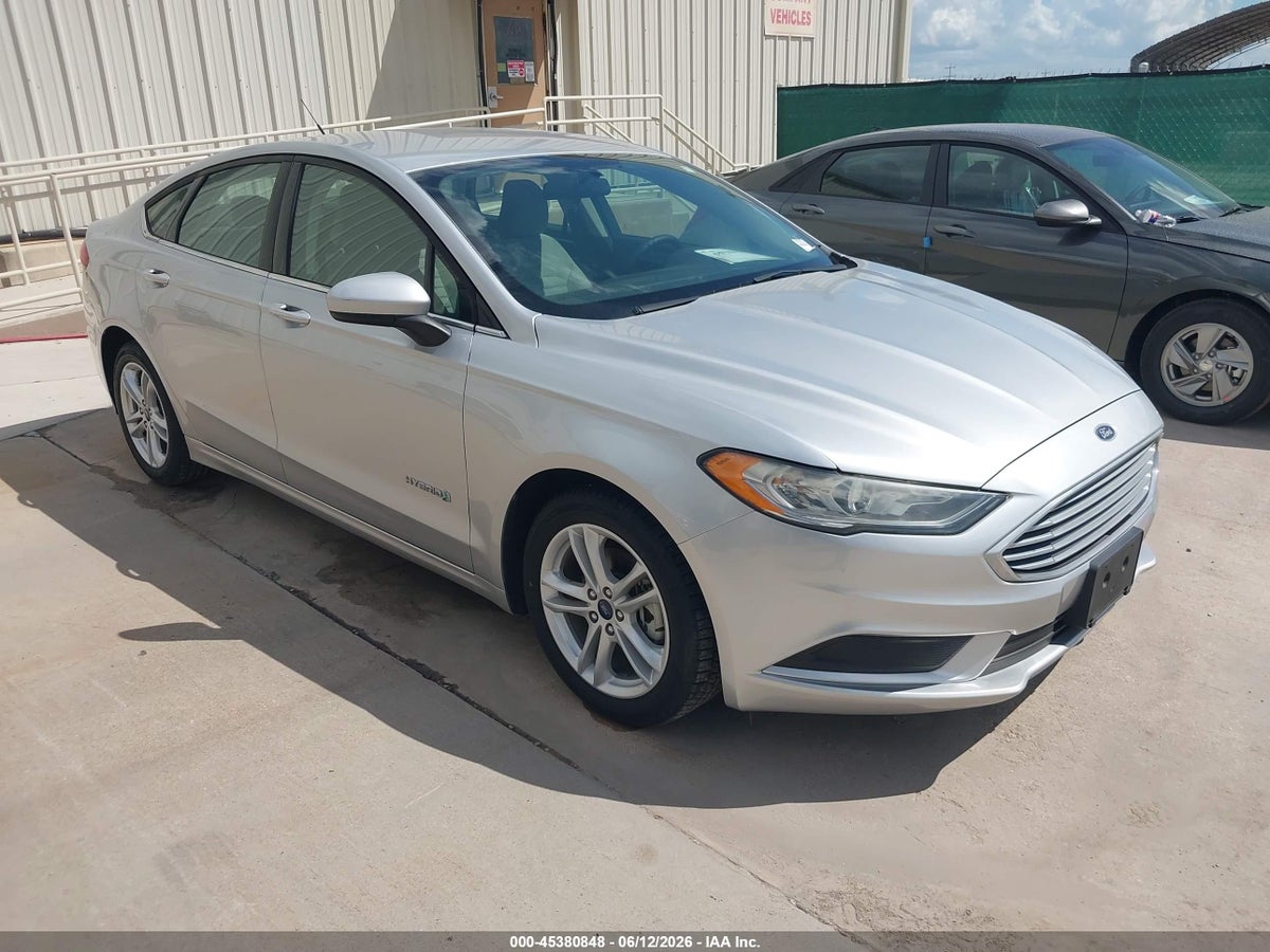 2018 FORD FUSION HYBRID S