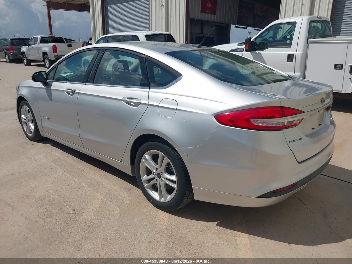2018 FORD FUSION HYBRID S — снимка 3