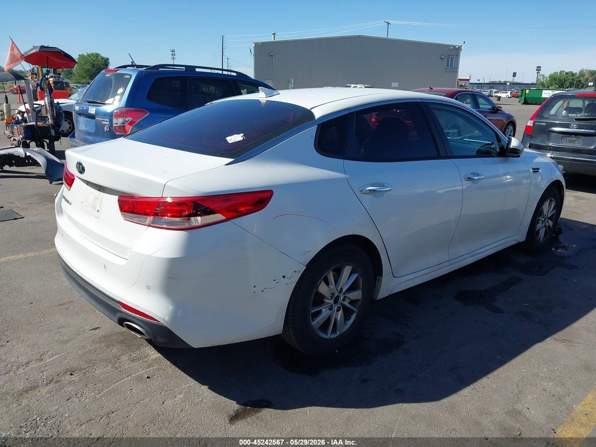 2016 KIA OPTIMA LX — снимка 4