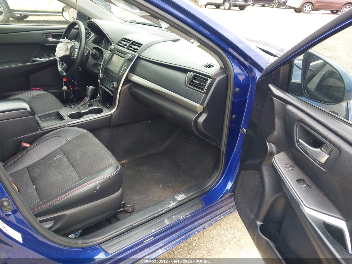 2016 TOYOTA CAMRY SE — снимка 5