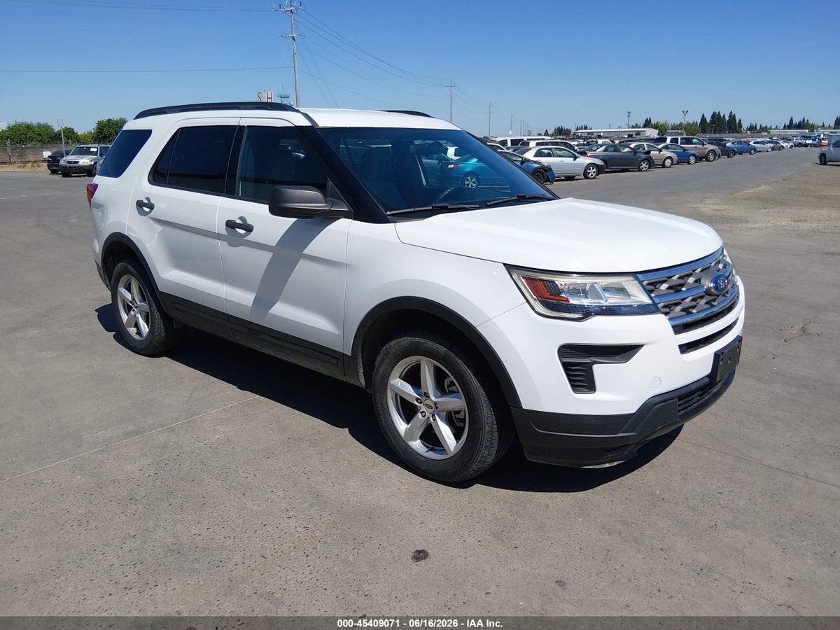 2018 FORD EXPLORER