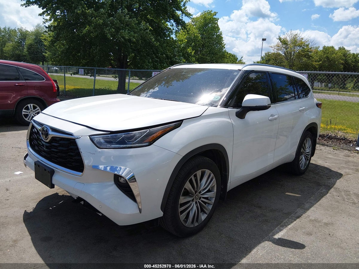 2022 TOYOTA HIGHLANDER PLATINUM — снимка 2