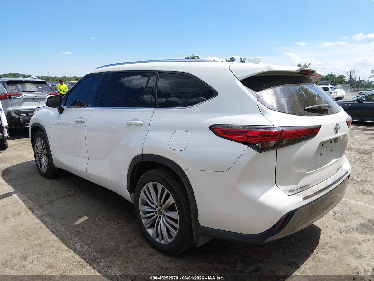 2022 TOYOTA HIGHLANDER PLATINUM — снимка 3