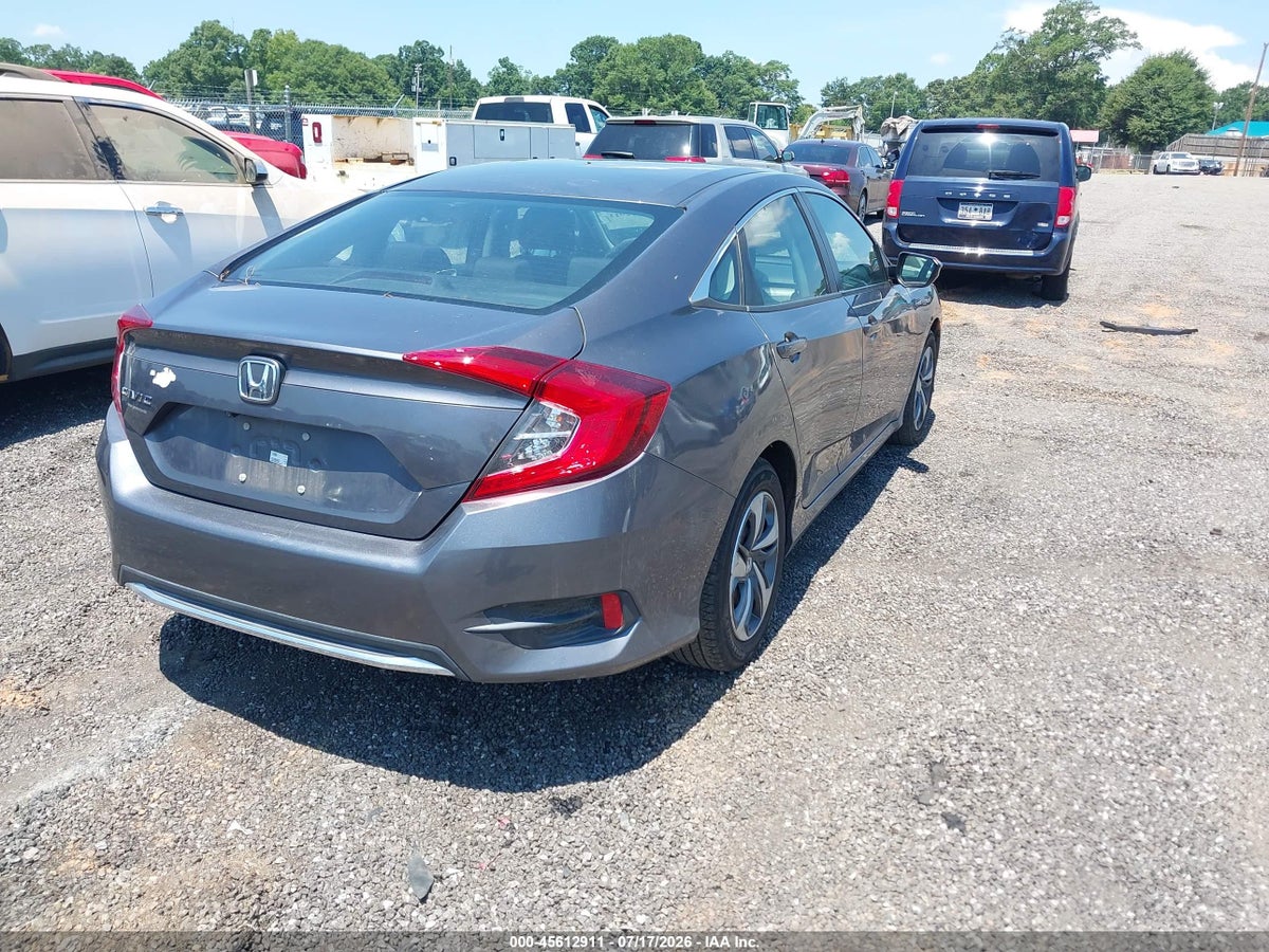 2020 HONDA CIVIC LX — снимка 4