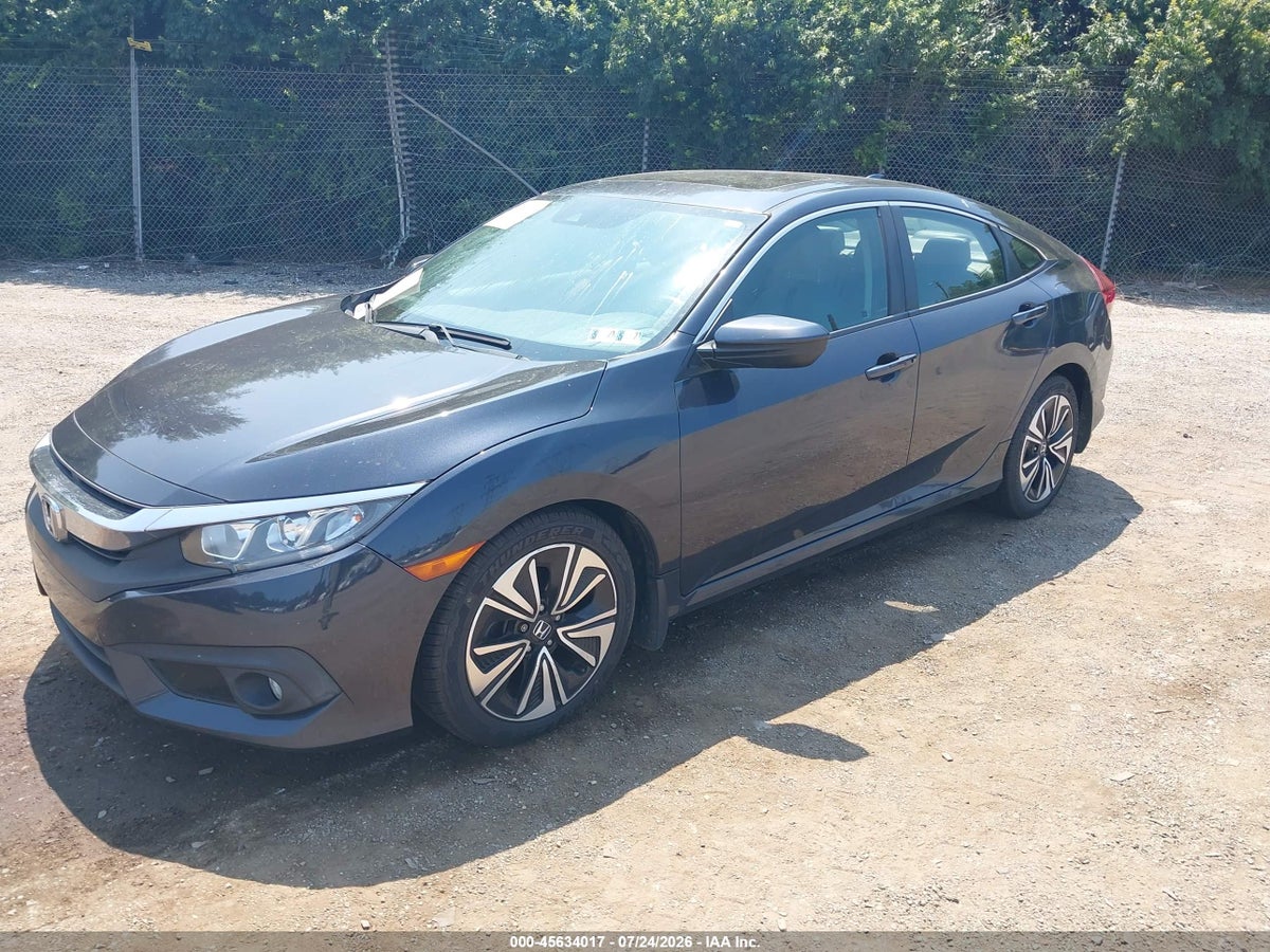 2017 HONDA CIVIC EX-L — снимка 2