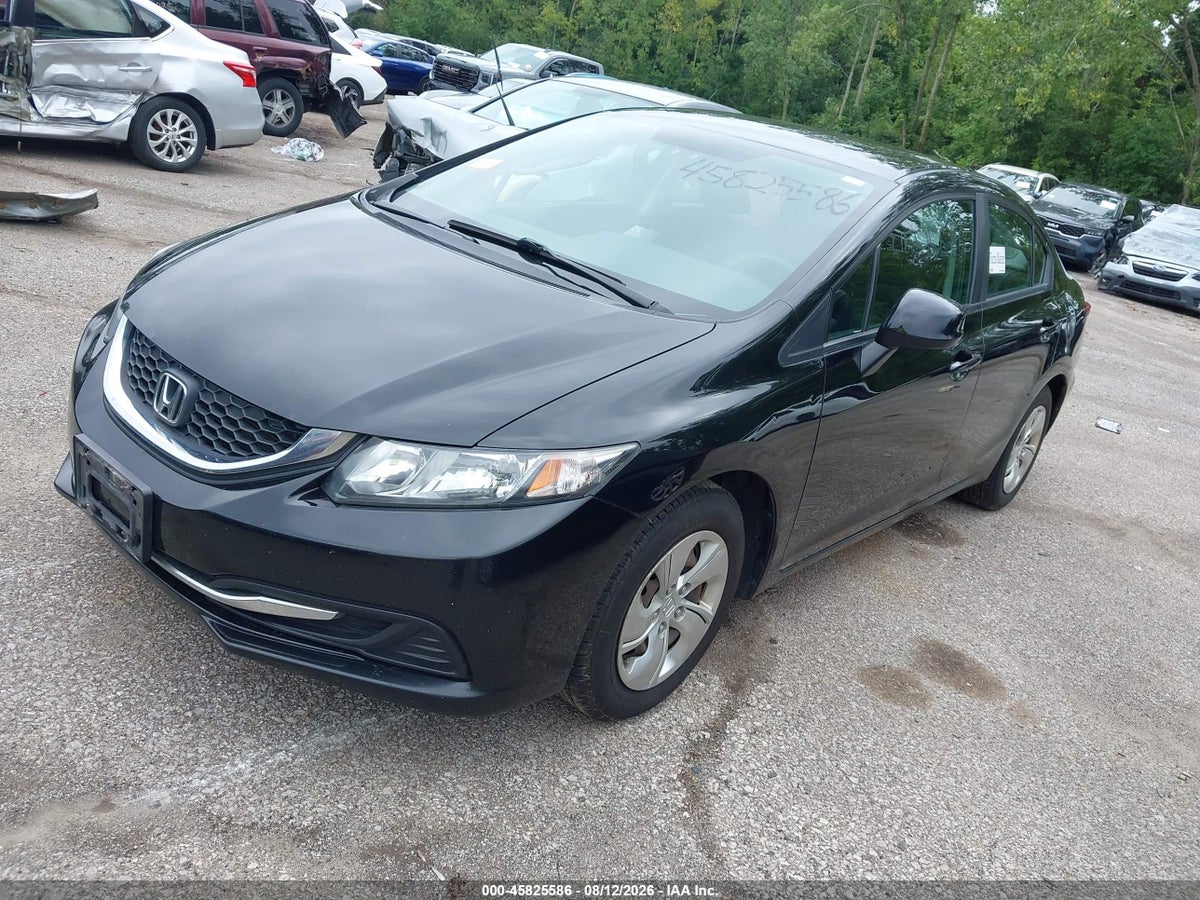 2013 HONDA CIVIC LX — снимка 2