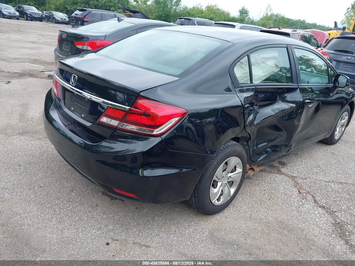 2013 HONDA CIVIC LX — снимка 4