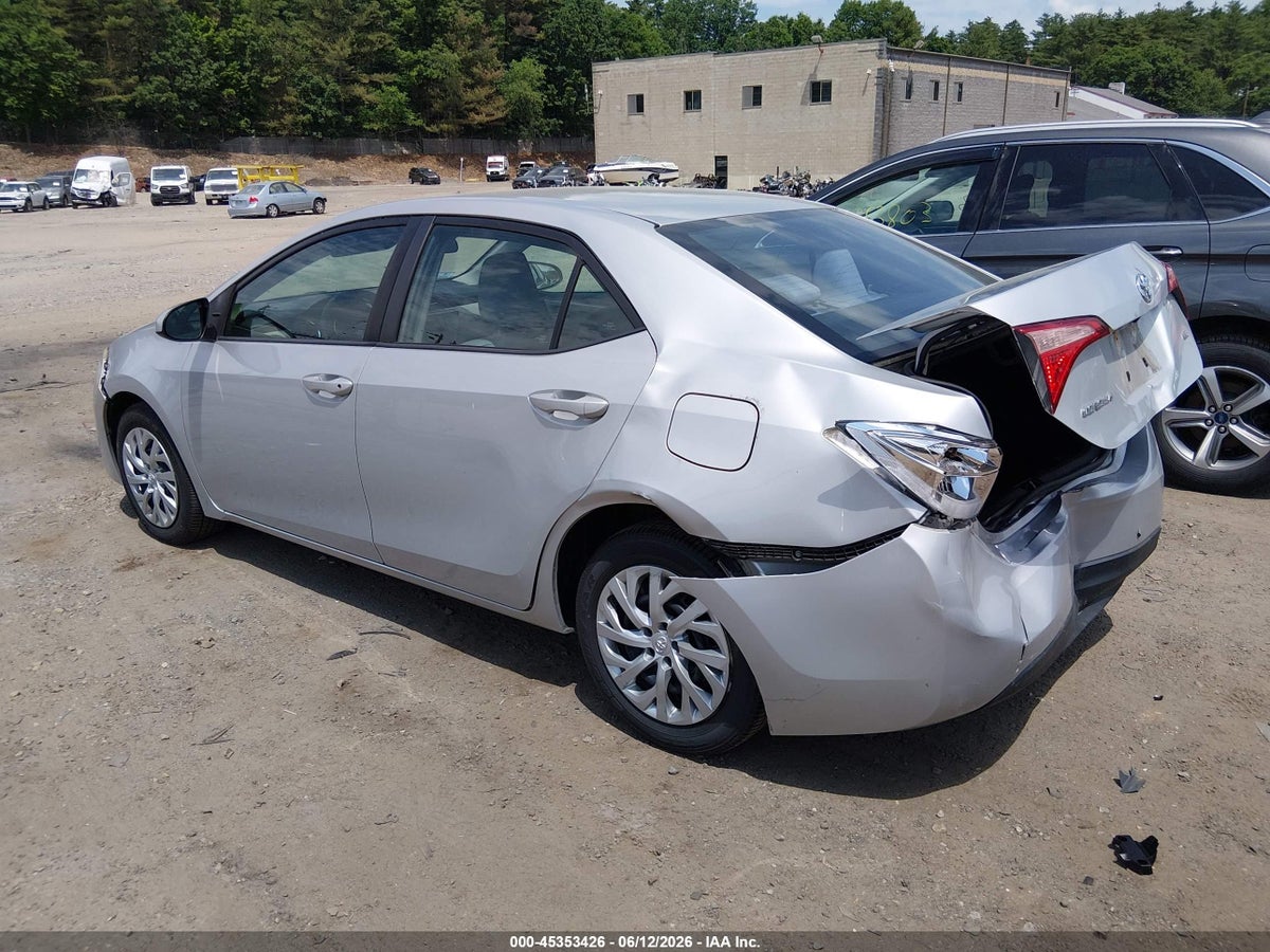 2018 TOYOTA COROLLA LE — снимка 3