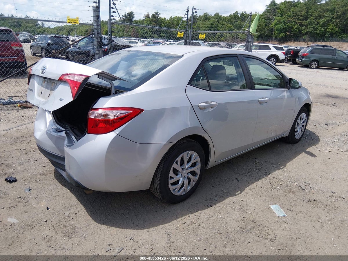 2018 TOYOTA COROLLA LE — снимка 4
