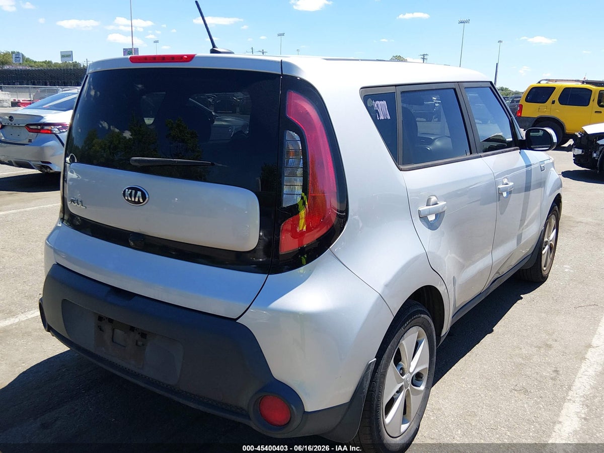 2016 KIA SOUL — снимка 4