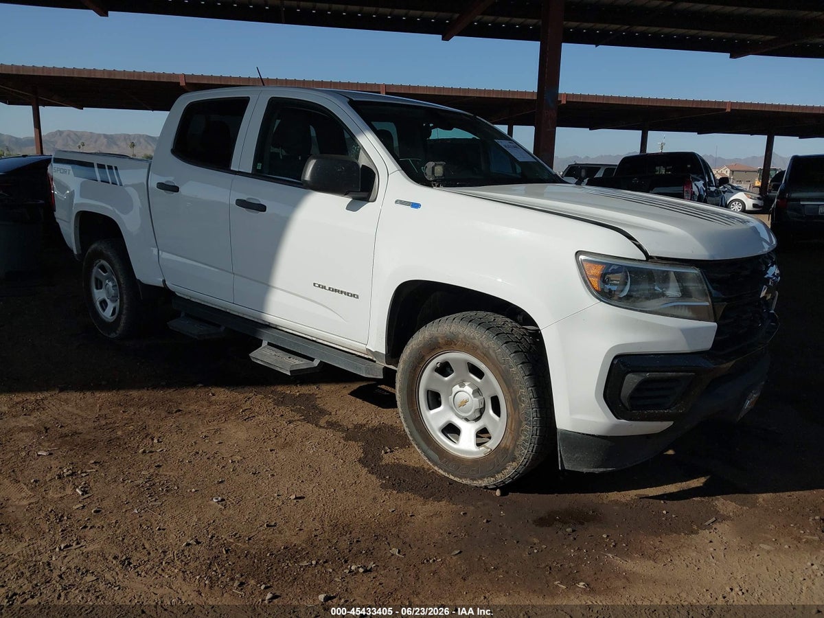 2022 CHEVROLET COLORADO 2WD SHORT BOX WT