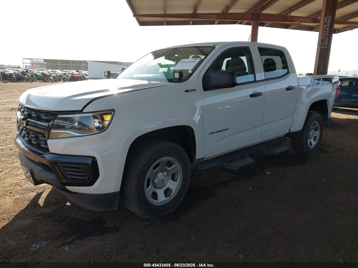 2022 CHEVROLET COLORADO 2WD SHORT BOX WT — снимка 2