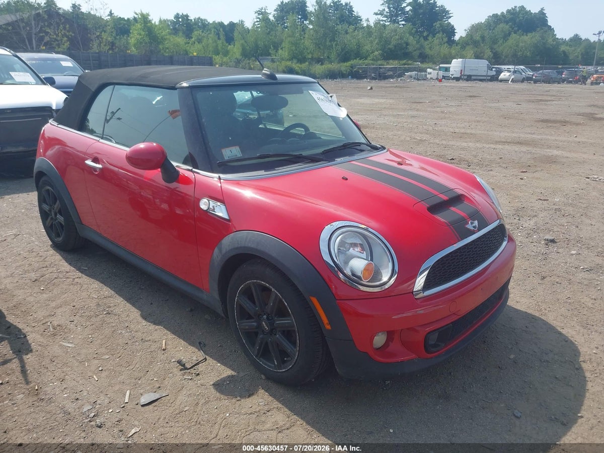 2013 MINI CONVERTIBLE COOPER S