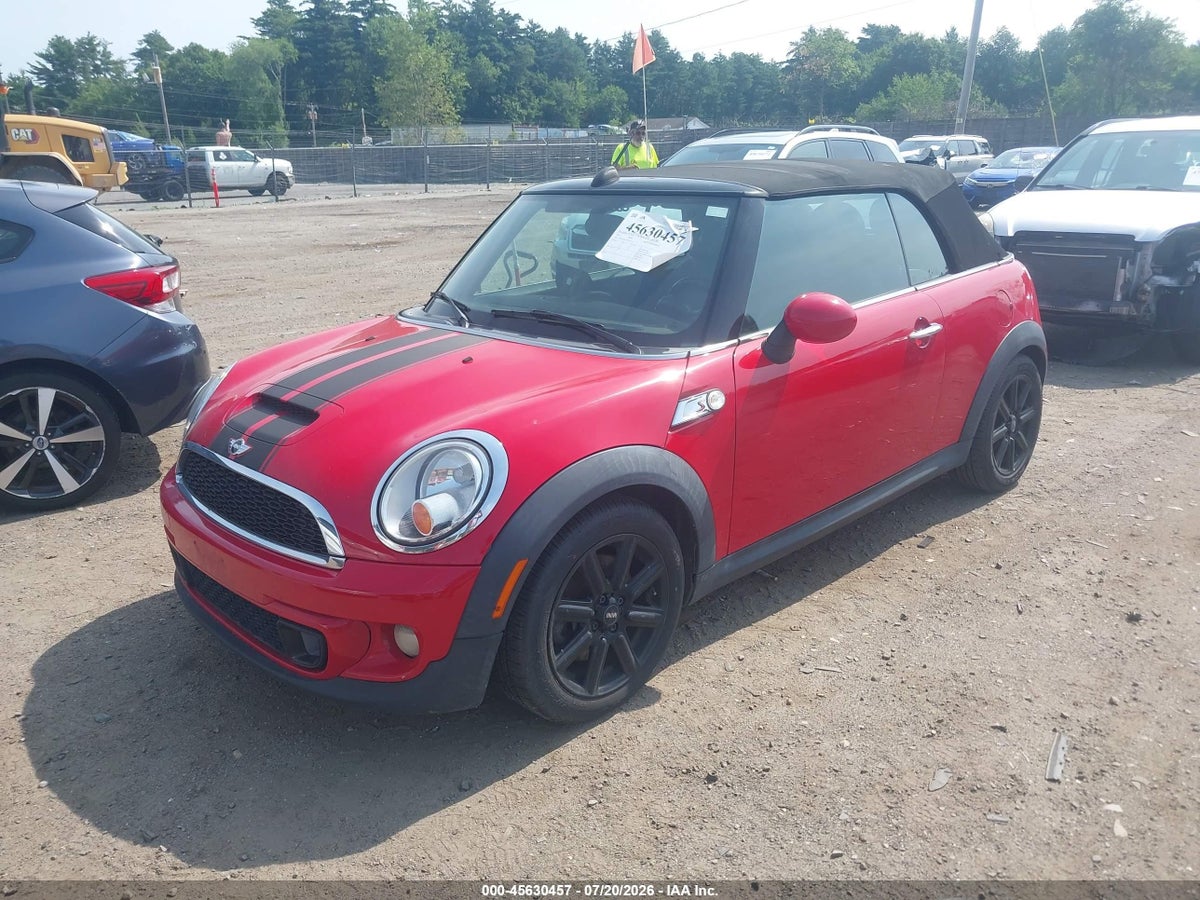 2013 MINI CONVERTIBLE COOPER S — снимка 2