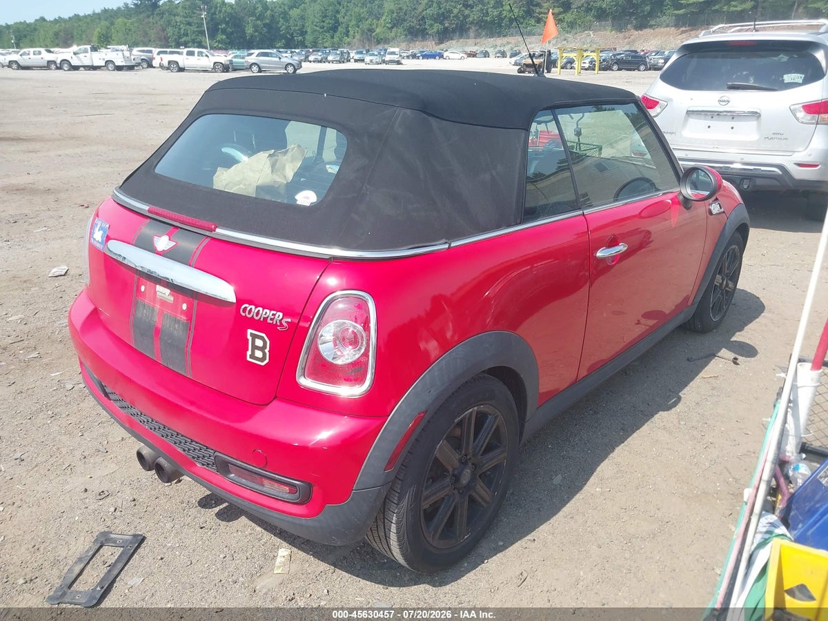 2013 MINI CONVERTIBLE COOPER S — снимка 4