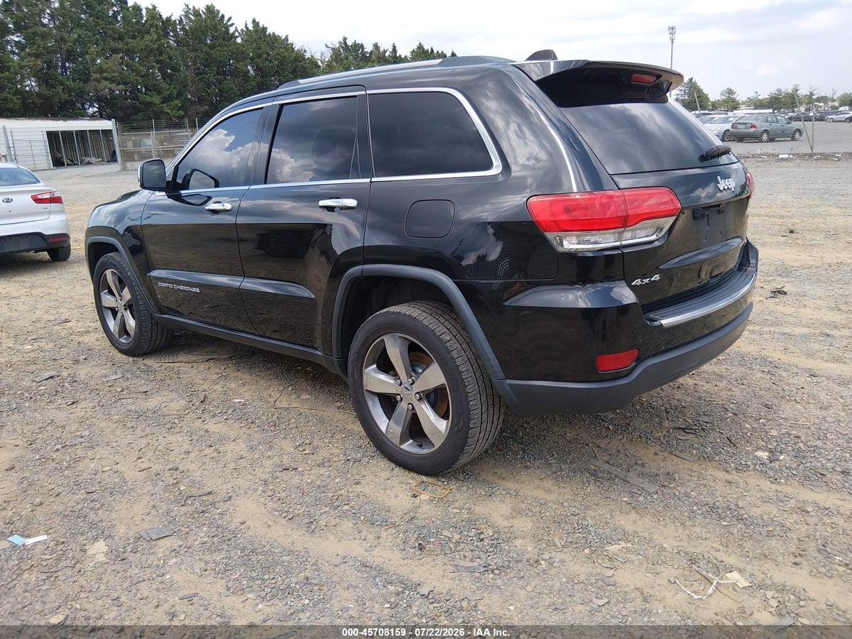2015 JEEP GRAND CHEROKEE LIMITED — снимка 3