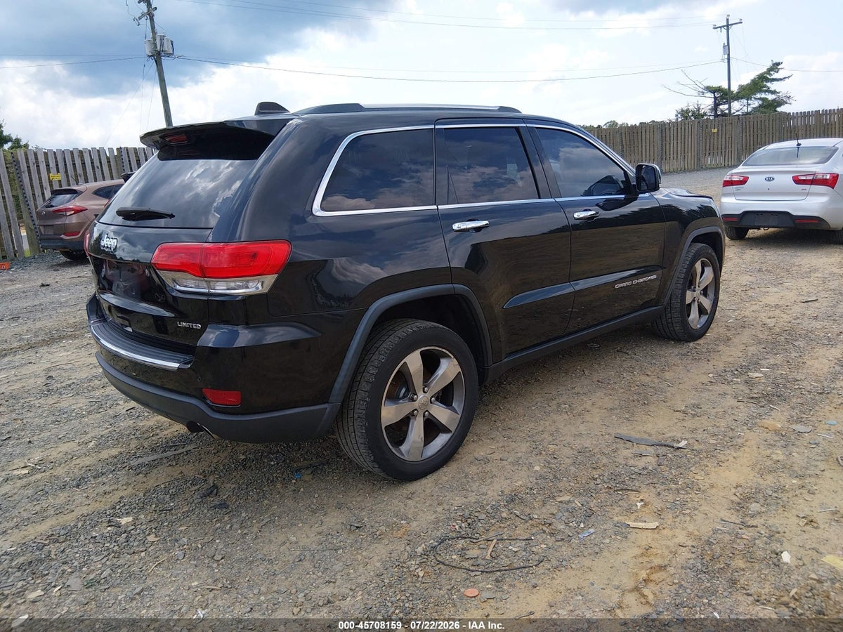 2015 JEEP GRAND CHEROKEE LIMITED — снимка 4
