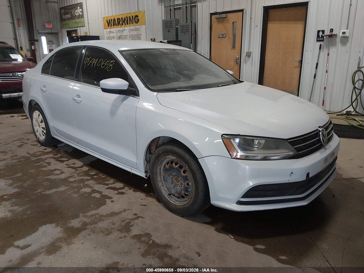 2017 VOLKSWAGEN JETTA 1.4T S