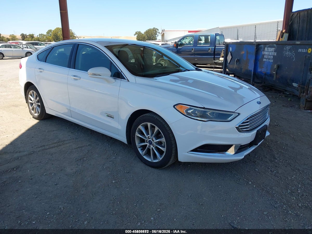 2018 FORD FUSION ENERGI SE LUXURY