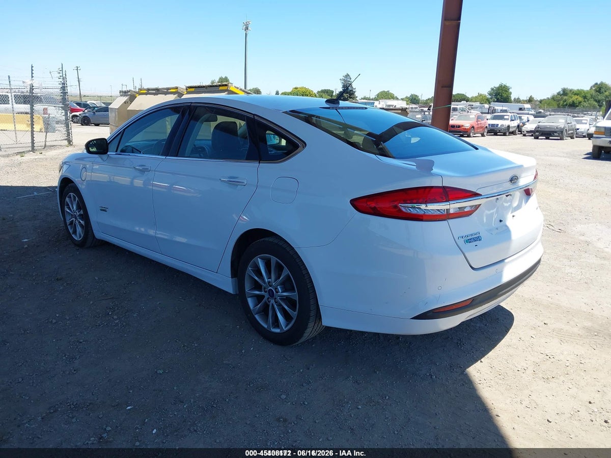 2018 FORD FUSION ENERGI SE LUXURY — снимка 3