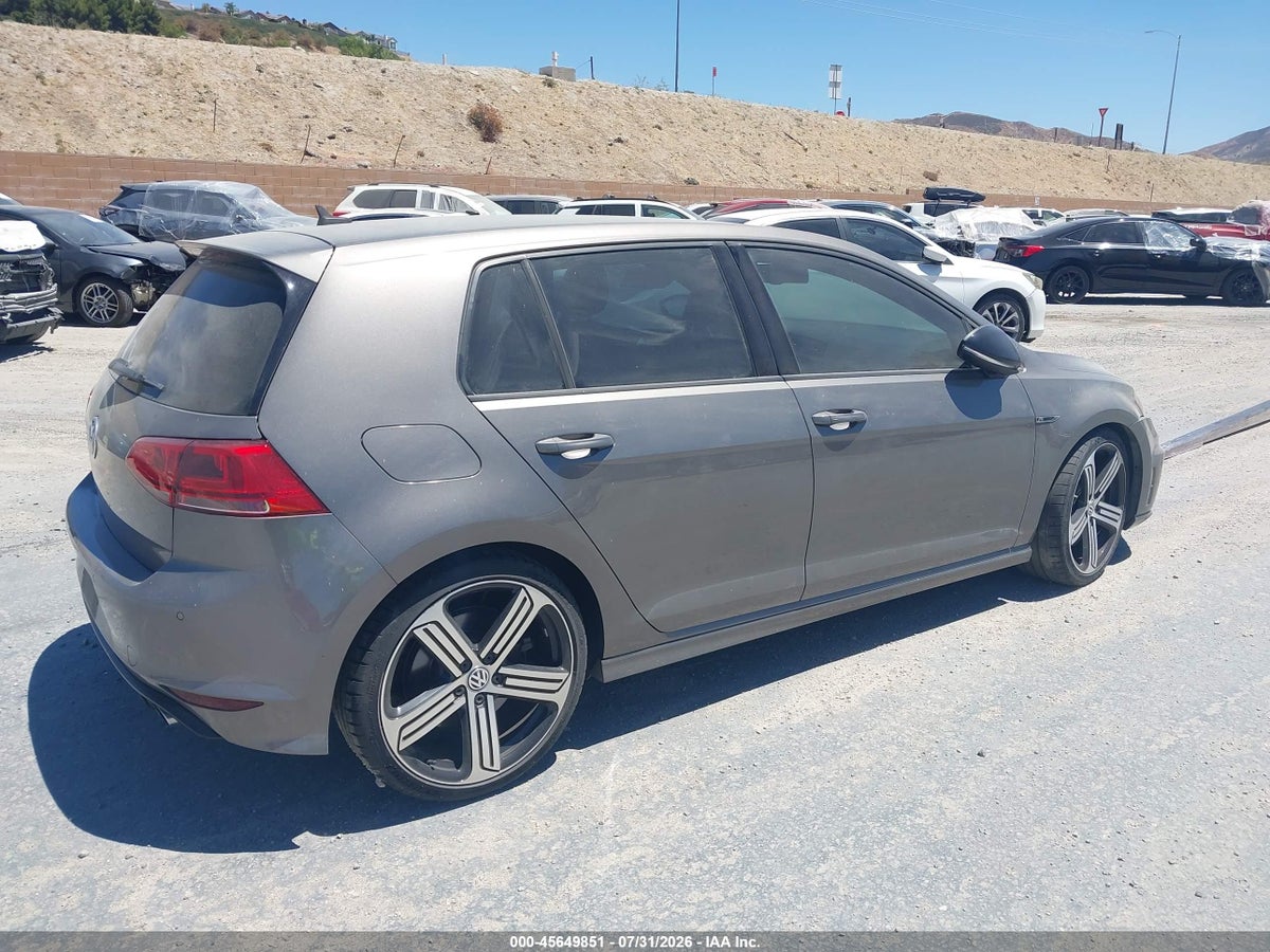2015 VOLKSWAGEN GOLF R 4-DOOR — снимка 4