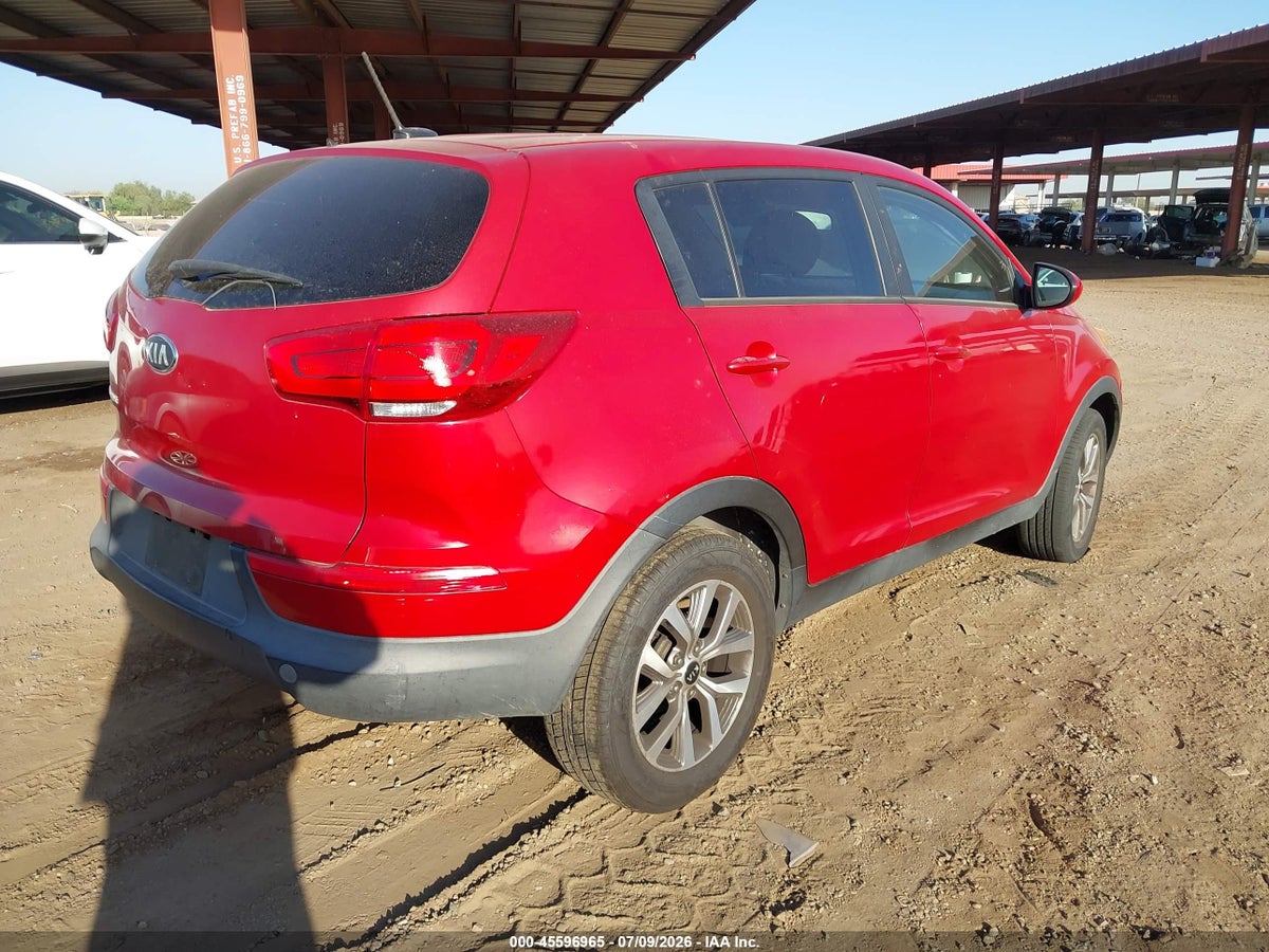 2014 KIA SPORTAGE LX — снимка 4