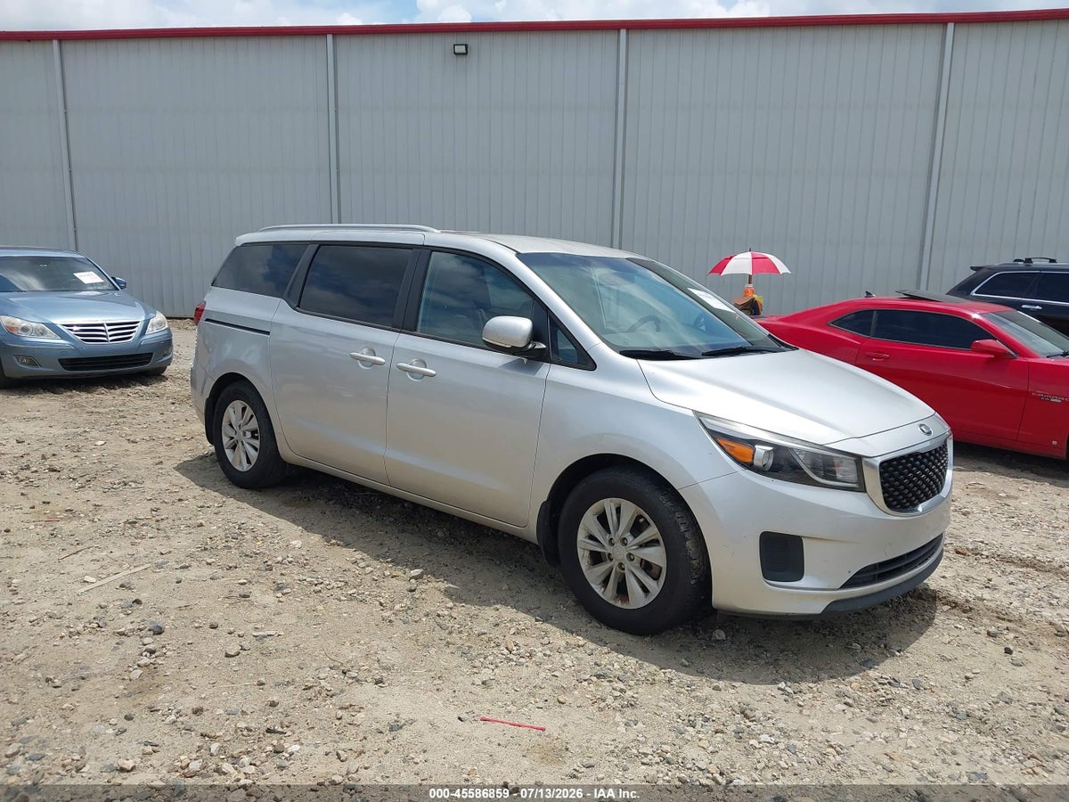 2016 KIA SEDONA LX