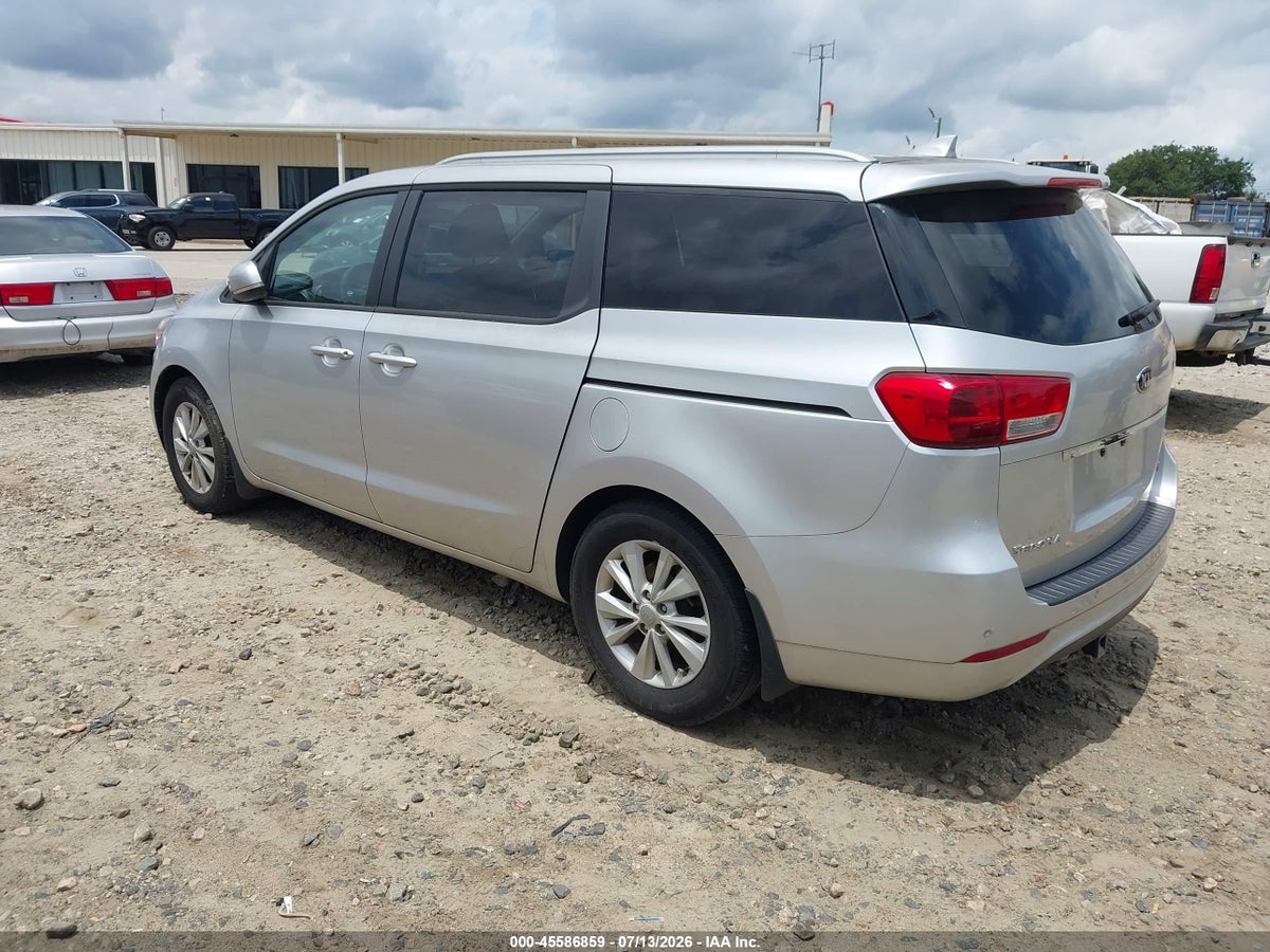 2016 KIA SEDONA LX — снимка 3