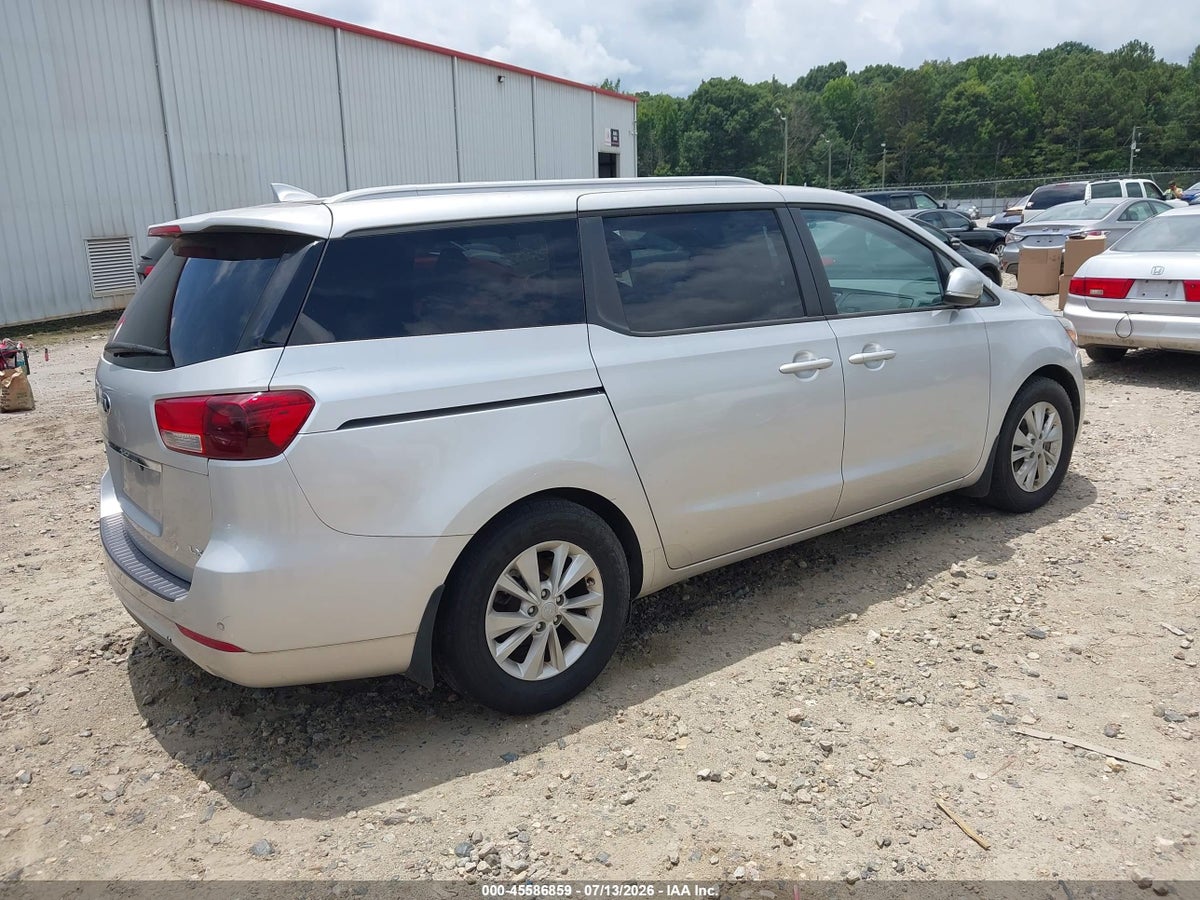 2016 KIA SEDONA LX — снимка 4
