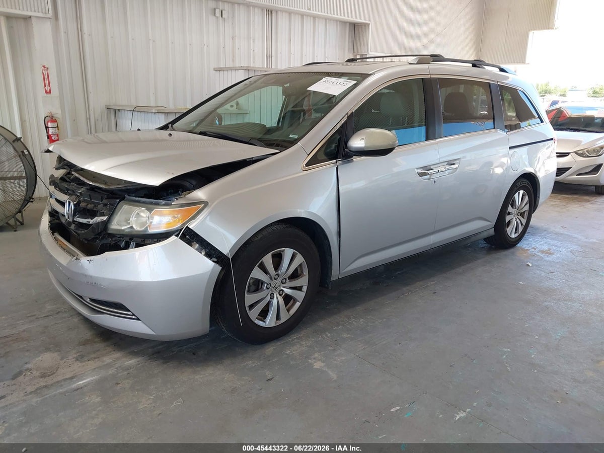 2014 HONDA ODYSSEY EX-L — снимка 2
