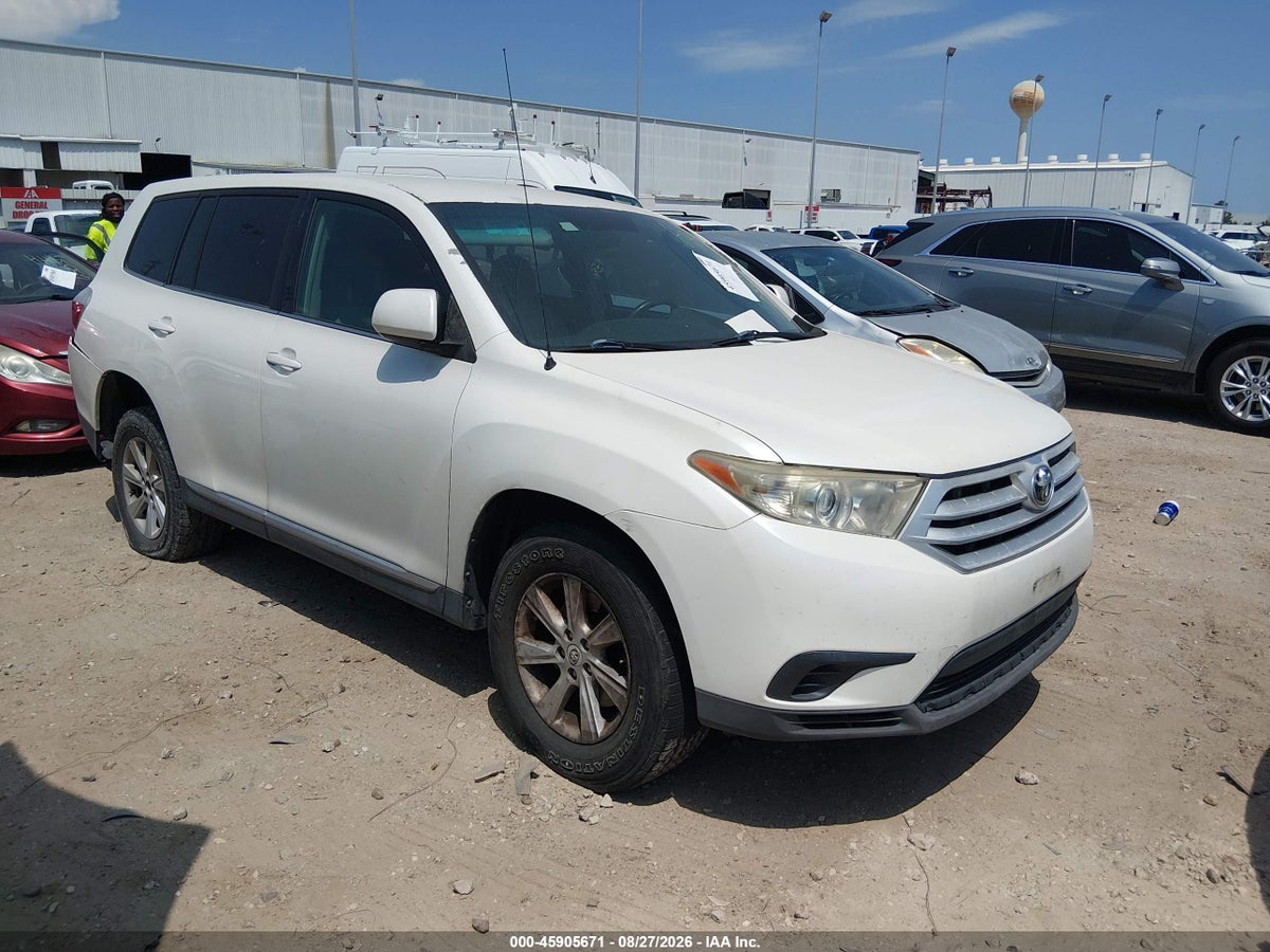 2012 TOYOTA HIGHLANDER BASE V6