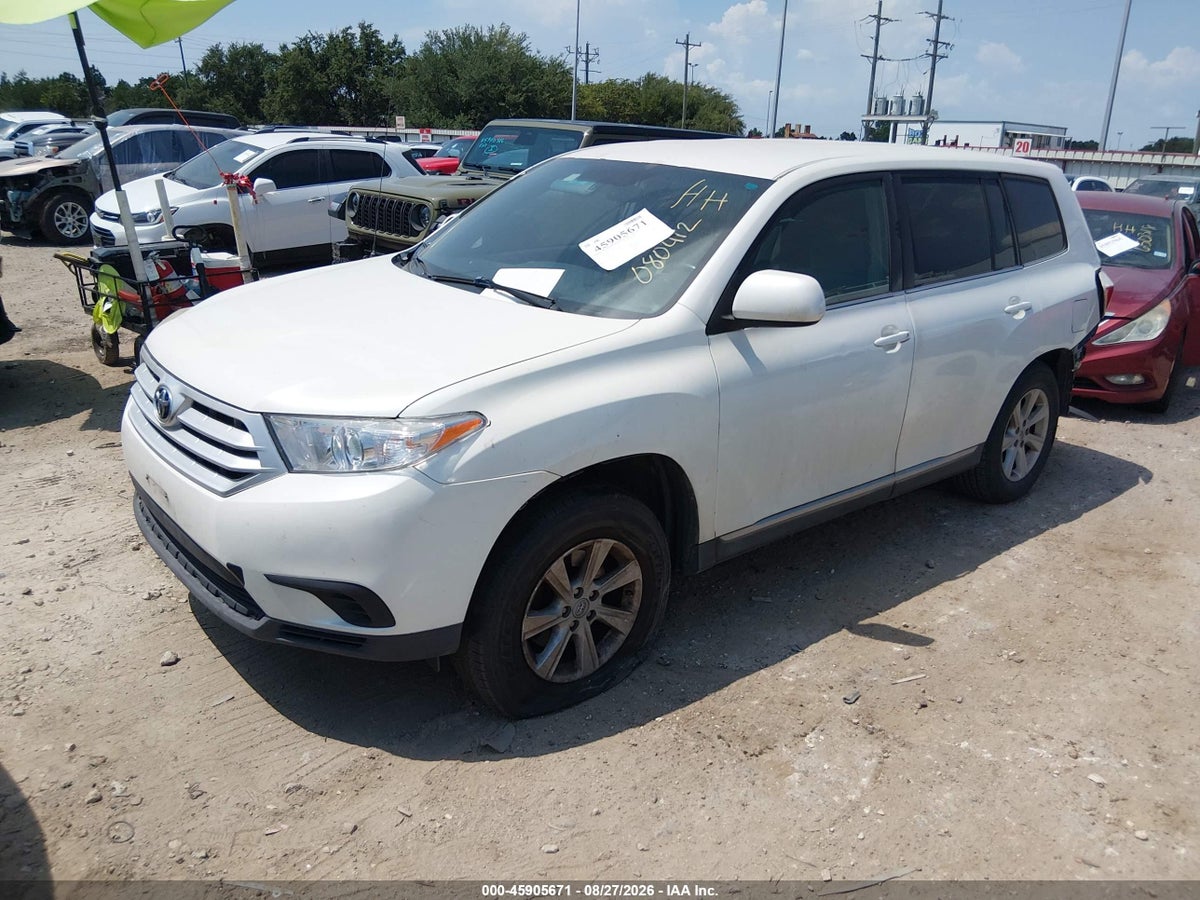 2012 TOYOTA HIGHLANDER BASE V6 — снимка 2