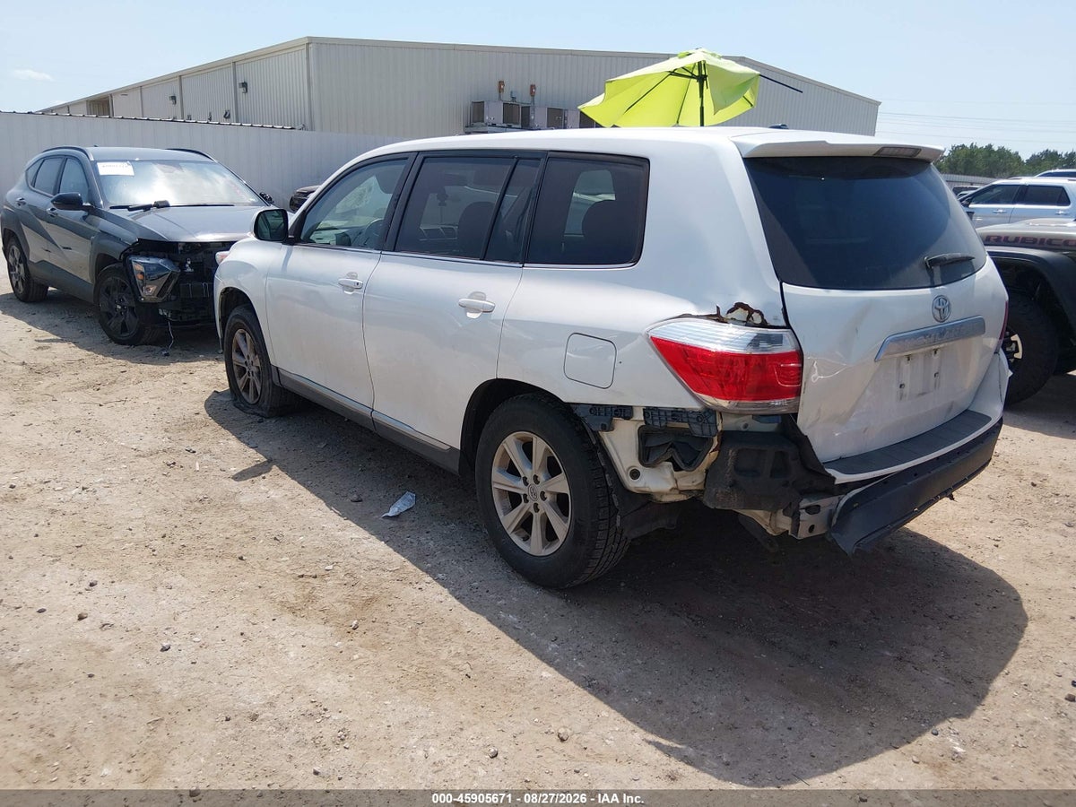 2012 TOYOTA HIGHLANDER BASE V6 — снимка 3