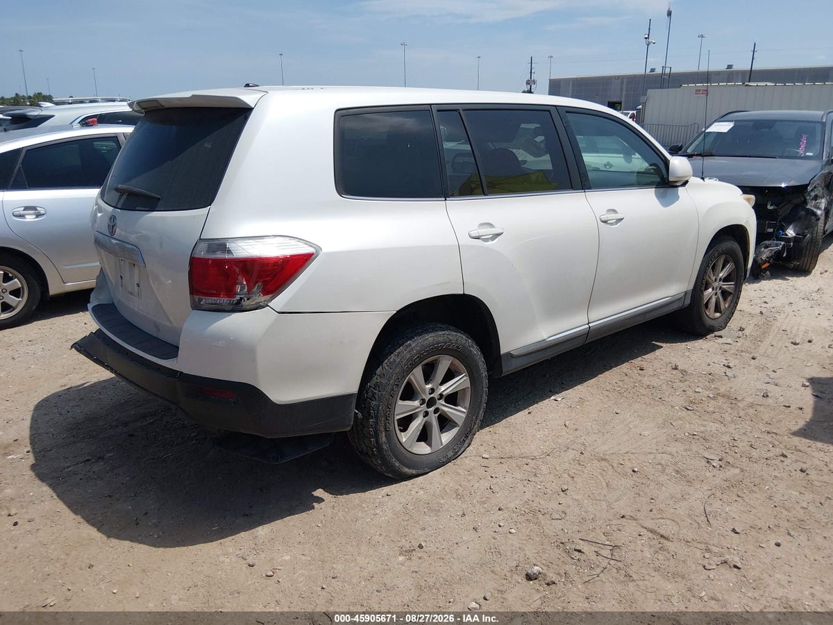 2012 TOYOTA HIGHLANDER BASE V6 — снимка 4