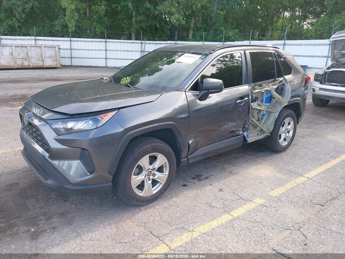 2021 TOYOTA RAV4 LE HYBRID — снимка 2