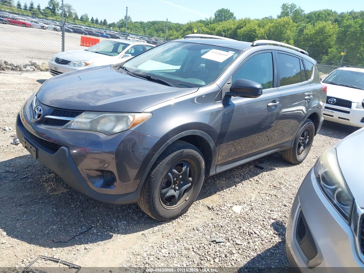 2013 TOYOTA RAV4 LE — снимка 2