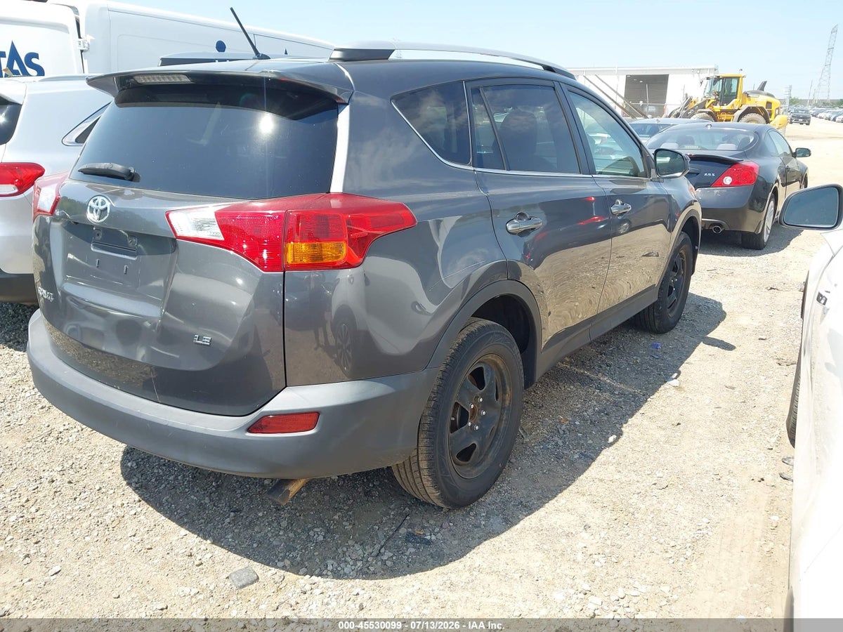 2013 TOYOTA RAV4 LE — снимка 4
