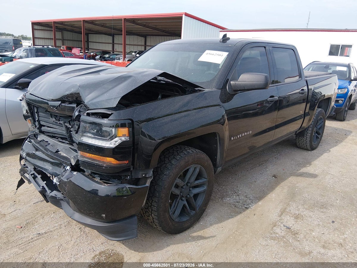 2018 CHEVROLET SILVERADO 1500 CUSTOM — снимка 2