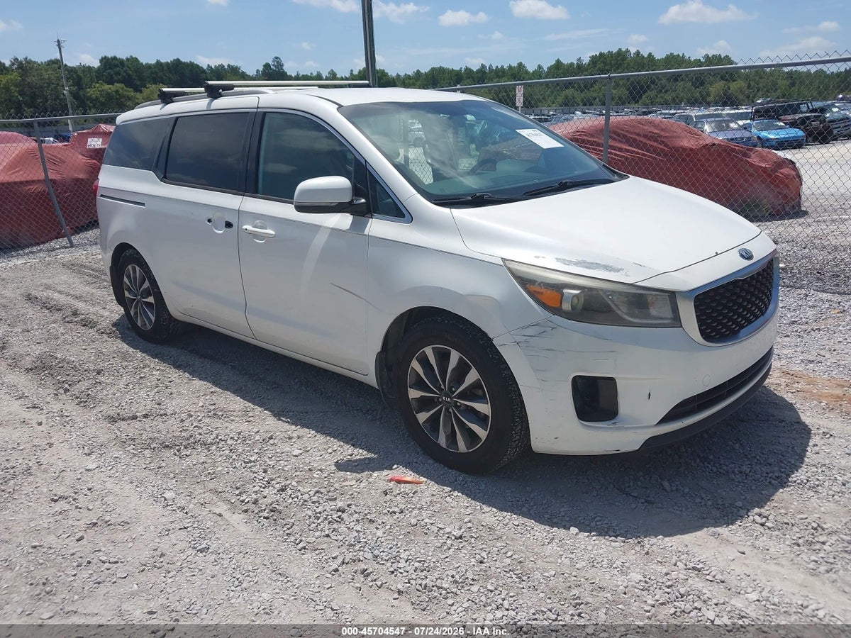 2015 KIA SEDONA SX