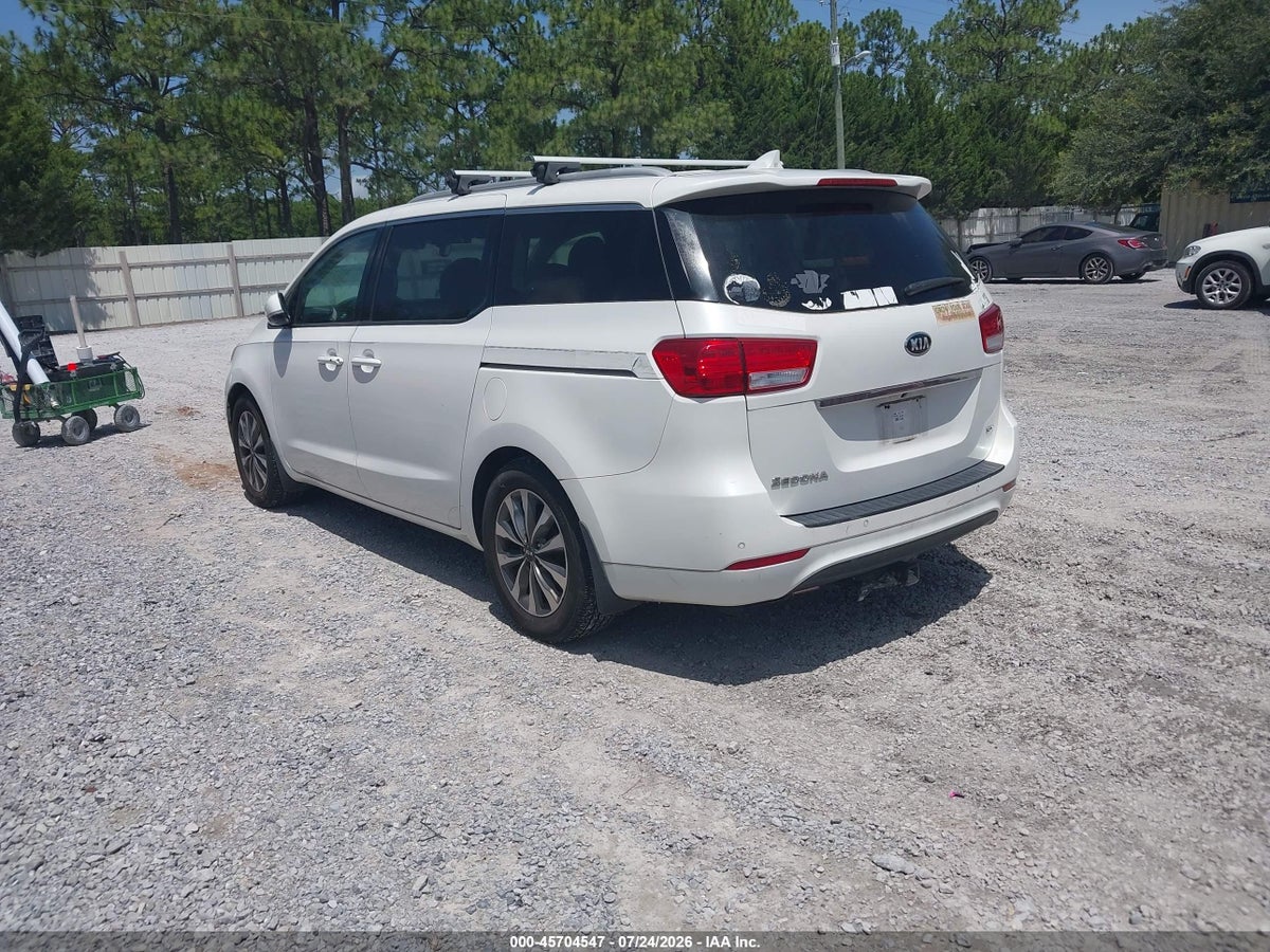 2015 KIA SEDONA SX — снимка 3