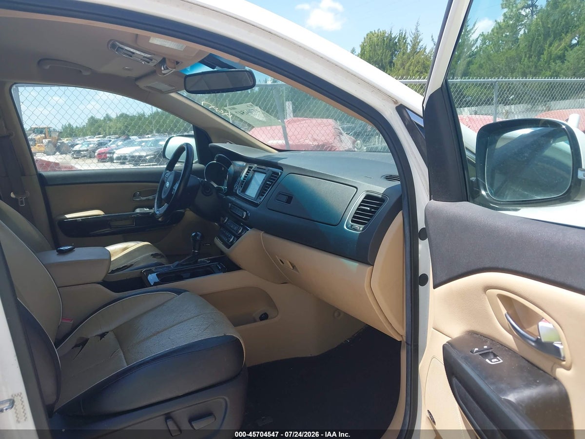2015 KIA SEDONA SX — снимка 5