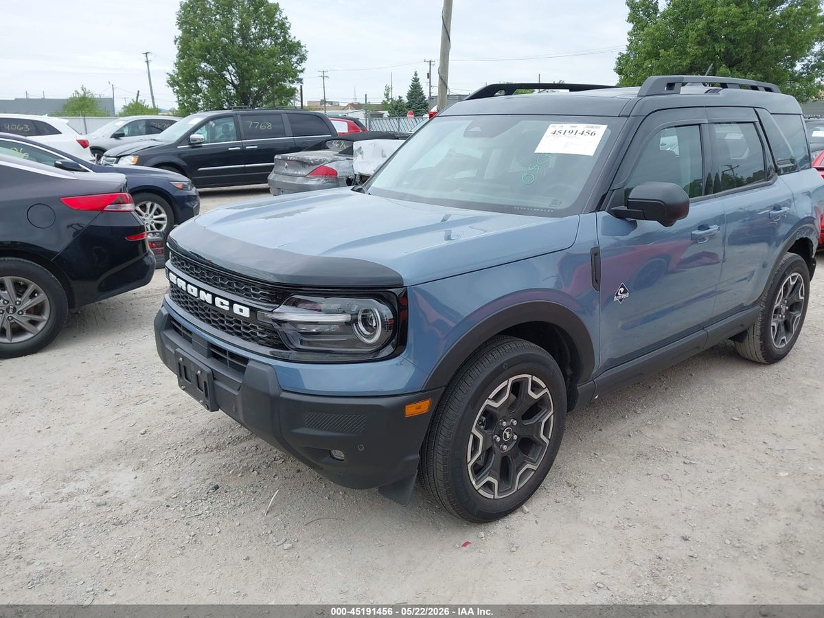 2025 FORD BRONCO SPORT OUTER BANKS — снимка 2
