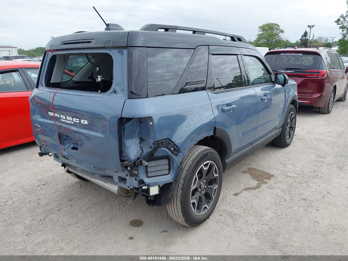 2025 FORD BRONCO SPORT OUTER BANKS — снимка 4